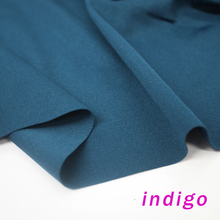 Indigo Stretch Spandex Fabric Knitted Fabric Jersey Fabric  Skirt  suit-dress Sold By The Yard Free Shipping 2024 - buy cheap