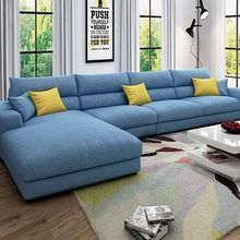 Living Room Sofas Living Room Furniture Home Furniture fabric sofa bed sectional sofa couch recliner 355*174*90cm minimalist hot 2024 - buy cheap