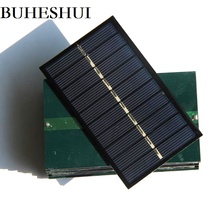 Buheshui painel solar de célula solar 5v 150ma, carregador de bateria solar diy para 3.7v 100*60mm resina epóxi cristalina 500 peças 2024 - compre barato