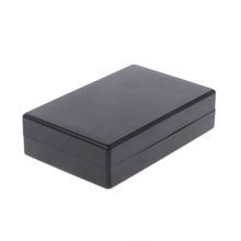OOTDTY-caja de instrumentos de proyecto electrónico, conector negro impermeable, 125x83x32mm 2024 - compra barato
