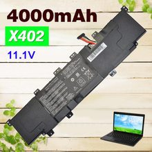 4000mAH 11.1V C21-X402  battery For Asus  VivoBook S300 S400 S400C S400CA S400E  X402 X402C X402CA series 2024 - buy cheap