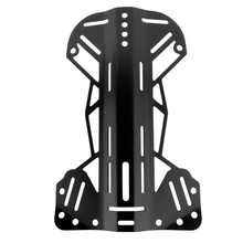 Стандартная подводная планка MagiDeal для дайвинга 5052, алюминиевая задняя планка для BCD-ремня, оборудование, аксессуары для дайвинга, черный цвет 2024 - купить недорого