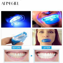 Profissional de clareamento dental com laser, ferramenta de beleza com lâmpada led branqueadora e clareamento dental com luz fria 2024 - compre barato