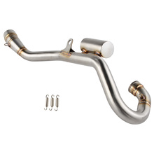 NICECNC Stainless Steel Exhaust Muffler Header Head Pipe For KTM 250 SXF XCF 2013 2014 2015 SX-F XC-F Husqvarna FC 250 14 15 2024 - buy cheap