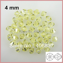 Free Shipping! 720pcs/Lot,  Chinese Top Quality 4mm Jonquil Crystal Bicone Beads 2024 - buy cheap