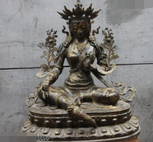 70cm Tibet Monastery Old Bronze Copper Vajrasattva Bodhisattva Kwan-Yin Buddha statue 2024 - buy cheap