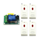 Interruptor de controle remoto rf ac 220v 30a receptor + transmissor de longo alcance 315mhz/433mhz, código de aprendizagem momentâneo, alternância sku: 5508 2026 - compre barato