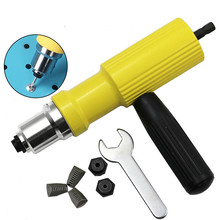 New high quality electric rivet gun  machine   pull pin conversion head accessories core pulling 2024 - buy cheap