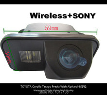 HD!! WIFI camera Wireless Car Rear View Camera SONY Chip For TOYOTA Corolla Tarago Previa Wish Alphard 2024 - buy cheap