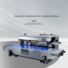 SF-150W Automatic Film Sealing Machine Continuous Plastic Bag Sealing Machine Commercial Food Bag Sealing Machine 110V/220V 500W 2024 - buy cheap