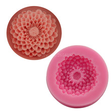 Flower Sea anemone shape Silicone Fondant Soap 3D Cake Mold Cupcake Jelly Candy Chocolate Decoration Baking Tool Moulds FQ2984 2024 - buy cheap