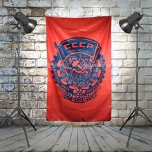"CCCP" Heavy Metals Rock Music Band Poster Banners Hanging Flag Wall Sticker Cafe Theme Hotel Fitting Room Background Decoration 2024 - buy cheap
