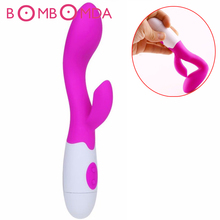 Vibrador erótico para mulheres, 30 velocidades, à prova d'água, ponto g, haste av, massageador corporal vibratório, vibrador de silicone oral, clitóris, o2 2024 - compre barato