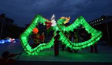 18 м 10 взрослый зеленый светящийся китайский дракон танцевальный Шелковый праздничный костюм для празднования фестиваля 10 взрослых для игры 2024 - купить недорого