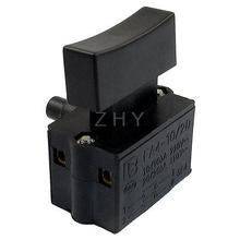 Electric Power Tool Lock Type AC 220V 10A NO DPST Trigger Switch 2024 - buy cheap