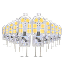 Bombillas LED G4 para el hogar, foco de iluminación de 12V, G4, 3W, Blanco cálido/blanco frío, 10 Uds./lote, 220V 2024 - compra barato