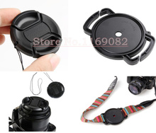 2 in 1 52 58 67mm Lens Cap Holder Cover Anti Lost Buckle Keeper + 58 lens cap For can&n 450D 500D 550D 600D 1000D 1100D 18-55MM 2024 - buy cheap