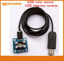 Быстрая бесплатная доставка USB цветной датчик/USB модуль идентификации цвета/модуль детектора USB предоставляет дополнительный комплект разработки 2024 - купить недорого