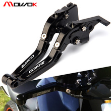 Alavanca extensível dobrável para freio e embreagem, acessórios para bmw g310gs g310r g310gs g310r 2017 2018 2024 - compre barato