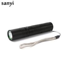 Mini Q5 светодиодный карманный фонарь черный 2000 лм 5 режимов Высококачественный портативный светодиодный фонарик 18650 2024 - купить недорого