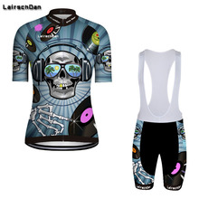 Conjunto de roupas para ciclismo masculino e feminino sptgrvo lairschano 2019, roupa de bicicleta para o verão, mtb 2024 - compre barato