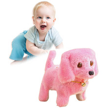 Children Plush Electronic Dog Toy Robot Pets Walking Dog Toys Gift for Kids Birthday NSV775 2024 - buy cheap