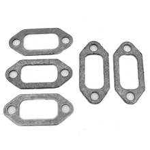 5PCS Exhaust Muffler Gasket Kit Fits Husqvarna 61 66 162 266 268 272 Chainsaw Spares Replaces Parts 503405401 2024 - buy cheap