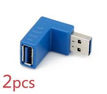 2PCS USB 3.0 A Male to Female Extension Cable 90 Degree Right Angle Adapter Plug Free shipping 2024 - buy cheap