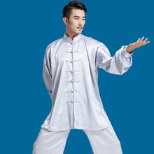 Uniforme chinês de artes marciais kung fu, uniforme tradicional de primavera e verão para taijequan, roupa para performance tai chi 2024 - compre barato