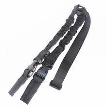 Tactical Two Point Rifle Gun Sling Hunting Adjustable Paintball Gun Sling Outdoor Bungee Rifle Airsoft Gun Sling System Strap 2024 - buy cheap