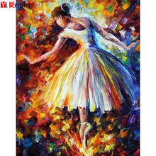 Full Drill Diamond 5D DIY Diamond Painting"Dancer"Diamond Embroidery Cross Stitch Rhinestone Mosaic Painting XY1 2024 - buy cheap