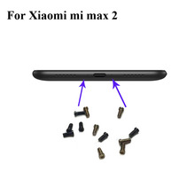 2PCS Black Gold Color for Xiaomi Mi Max 2 Buttom Dock Screws Housing Screw nail tack For Xiaomi Mi Max2 Max 2 Mobile Phones 2024 - buy cheap