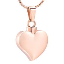 K12444 Custom Engraved Heart Cremation Jewelry for Ashes Pendant Holder Urns Pet Stainless Steel Women Men Memorial Necklace 2024 - buy cheap