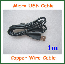 Cabo micro usb de cobre, cabo de sincronização de dados, 1m de comprimento e 1.5m para microsoft surface 3 tablet de alta qualidade, 1 peça 2024 - compre barato
