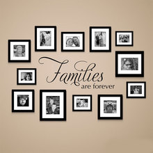 Families Are Forever Quote Decal Vinyl Art Home Decor For Living Room Family Wall Sticker Removable Text Mural Modern 3223 2024 - buy cheap