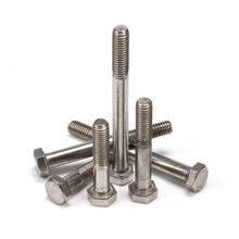 M6 30mm-150mm Hex Head Cap Screw Hexagon Bolt Half Threaded 304 Stainless Steel Hex Head Bolts 2024 - buy cheap