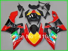 Kit de carenagem com molde para motos suzuki, conjunto de carenagens em abs vermelho, para os modelos gsxr1000, gsxr 1000, k5, 05, 06, 2005, 2006 e 2024 - compre barato
