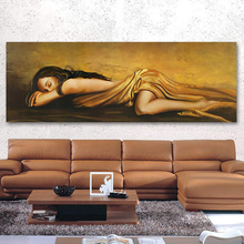 AAVV Wall Canvas Art  The Sleeping Woman Pictures For Living Room Home Decor Figure Painting No Frame 2024 - buy cheap