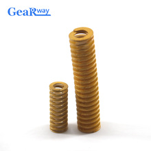 Жёлтая пружина для штамповки Gearway TF27x25/27x3 0/27x3 5/27x5 0/27x55 мм, самая легкая нагрузка, спиральная штамповочная пружина для штамповки 2024 - купить недорого