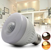 acrylic sensor bulb Night Light E27 LED 220V Night Bulb PIR Infrared Motion Sensor Detection LED Light Night Lamp Ceiling Lights 2024 - buy cheap