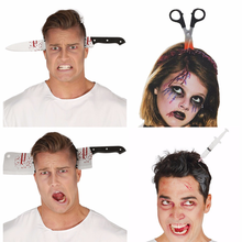 Halloween Decor Horror Knife Bloody Machete Halloween Party Supplies Haloween Headband Props for 2019 Festival Decor PSC21 2024 - buy cheap