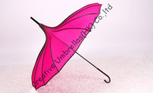 Большой размер, модный зонт для принцессы, 8 мм, пагода, зонты разных цветов, ручная работа, башенный зонт, 16 ребер 2024 - купить недорого