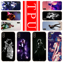 soft TPU case For iPhone 12 Mini 11 Pro XS Max XR X 8 7 6 Plus 5S SE S Cover Michael jackson dance Music 2020 2024 - buy cheap