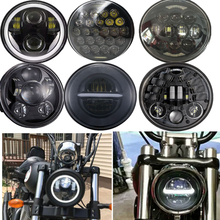 Faro Led de 5,75 pulgadas para Moto, proyector DRL para 3/4 sportster Dyna, Softail, Super Glide, 5, 883 pulgadas 2024 - compra barato