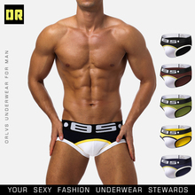 BS Brand Sexy Underwear Men briefs fashion cuecas men bikini slip homme man underpants brief men pouch gay pouch BS112 2024 - buy cheap