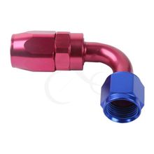 Motorcycle AN-8 8AN Swivel 90 Degree Aluminum Hose End Fitting Oil Fuel Adapter Universal 2024 - buy cheap
