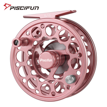 Piscifun Sword Pink Fly Reel 3/4 5/6 7/8 9/10 WT Fly Fishing Wheel CNC Machined Aluminium Right Left Hand Retrieve Fly Reel 2024 - buy cheap