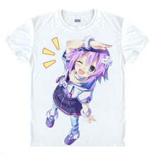 Hyperdimension Neptunia T-Shirt Noire Shirt colorful T shirts Anime Accessories awesome shirt Print Womens Cosplay t-shirt A 2024 - buy cheap