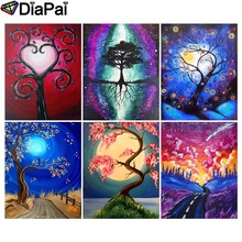 DIAPAI 100% Full Square/Round Drill 5D DIY Diamond Painting "Cartoon tree illustration" 3D Embroidery Cross Stitch Home Decor 2024 - buy cheap