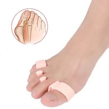 2pcs/set Gel Silicone Bunion Corrector Toe Separators Straightener Spreader Foot Care Tool Hallux Valgus Pro Massager 2024 - buy cheap